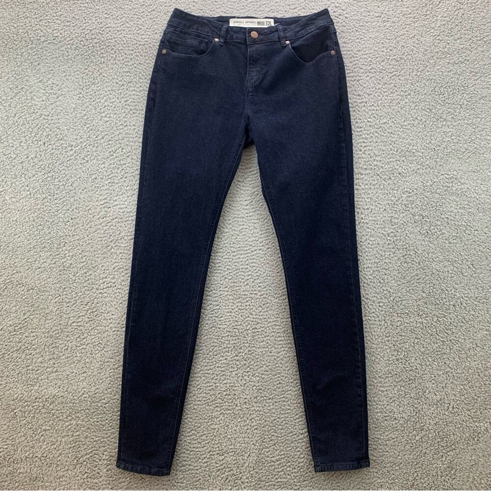 Barbell Apparel Men's Jeans Slim Athletic Fit Jeans (Tall)  -  Size:  32L